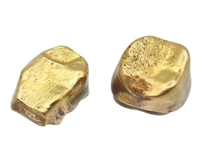 Dental gold scrap, Weight: 1.81 g JOINT A crown wi