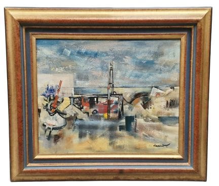 Jean DANNET (1912–1997) „Kleine Schleuse in Yves-s
