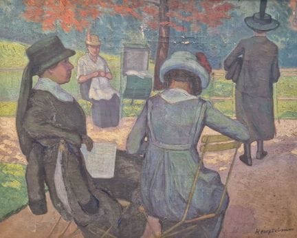 Henri DELEPOUVE (1869–1956), Schule von Rouen, Gru
