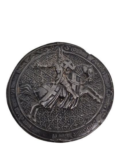 Sceau d'Amédée VIII, Comte de Savoie dit "Le pacif