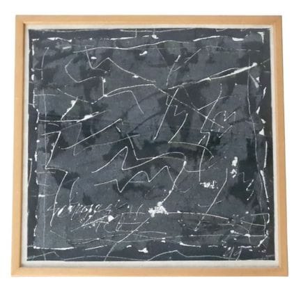乔治·诺埃尔（1924-2010），《无题》，纸本综合材料，署名并标注1999年，34 × 34 厘