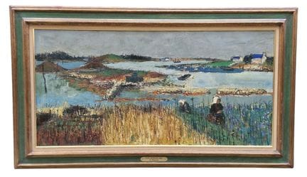 Yolande ARDISSONE (1927–2024), Kerg, Morbihan, Öl 