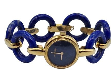 Alexis BARTHELAY, Women's wristwatch, round gold c