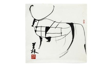 Han Meilin (Chinesisch, geb. 1936) 
Stier, um 1988