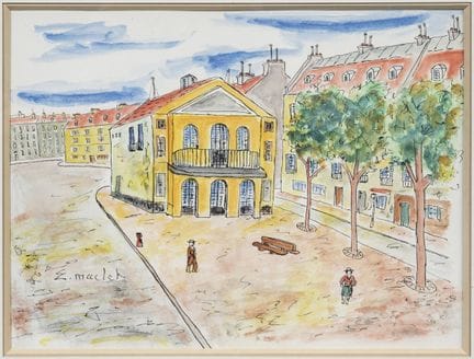 Elisée Maclet (Französisch, 1881–1962) 
Zwei Lands