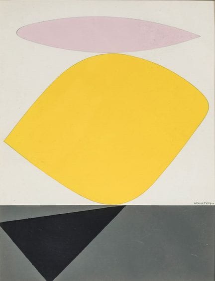 Victor Vasarely (franco-ungherese, 1906-1997) 
Sau