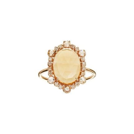 5. Oktober 
Ring „Torin ovale“ 

585er Gold, Citri