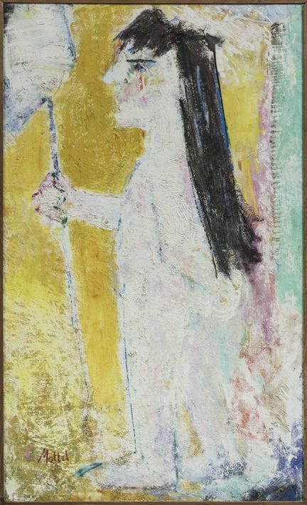 Yvonne Mottet (French, 1906–1968) 
"Woman with Bla