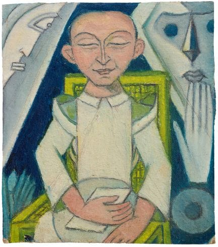 Marie Vassilieff (Franco-Russian, 1884-1957) 
Lett