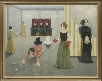 Roger Amand (francese, 1931-2005) 
"Vestigia di un