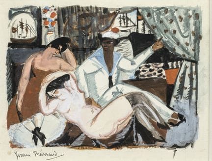 Yvonne Préveraud de Sonneville (Französin, 1888–19