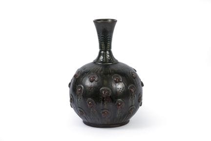 Primavera 
Jarrón 

Gres. 
Cuello troncocónico; cu