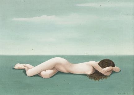 Martin Zerolo (Spanier, 1928–2003) 
Akt in der Une