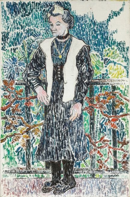 Yvonne Mottet (French, 1906–1968) 
"Portrait of Ma