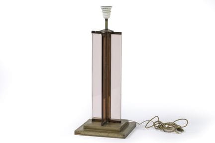 Lampada da salotto, 1970 circa 

Plexiglass, metal