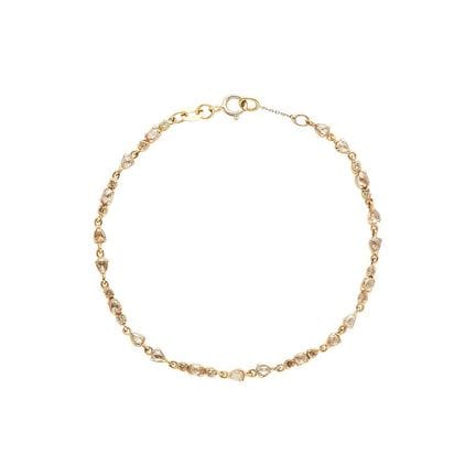 5. Oktober 
Armband „Byron“ 

585er Gold und champ