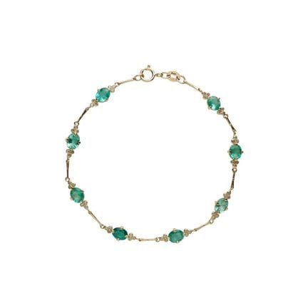 5. Oktober 
Armband „Cooper“ 

585er Gold, gehämme