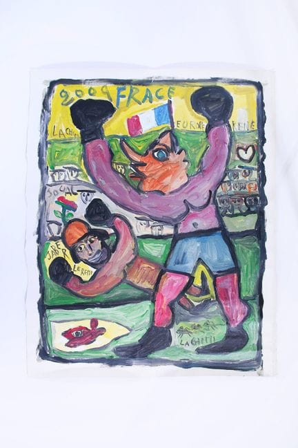 Jaber Al Mahjoub (tunisino, 1938-2021) 
"France po