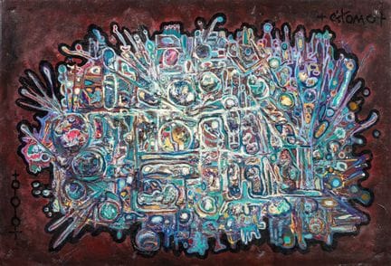 Chomo (francese, 1907-1999)
Esplosione 

Cartone d