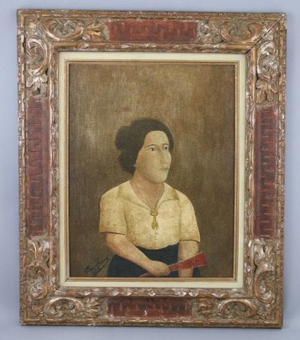 André Bauchant (Französisch, 1873–1958)
Porträt mi