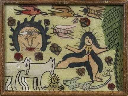 Othmane Khadhraoui (tunisino, 1938-2012)
Giardino 