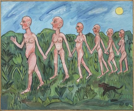 Pierre Ledda (French, 1914–1994)
The Family, 1982
