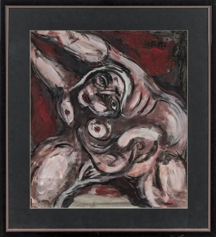 Philippe Aïni (francese, nato nel 1952) 
Ritratto 