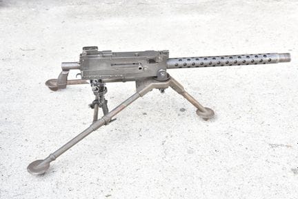 American Browning M 1919 A4 .30 machine gun, manuf