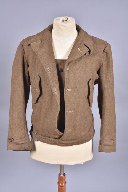 US- Rare blouson ETO premier modèle en serge de fa