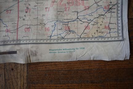 Carte de vol « Luft -Navigationskarte in Merkatorp