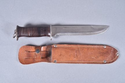 US—EGW (E.G. Waterman Co.) dagger. Steel handle wi
