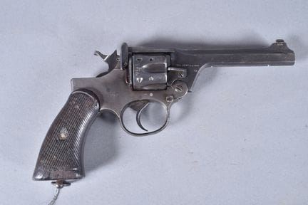 ENFIELD No. 2 MkI revolver. .380 caliber. No. D292