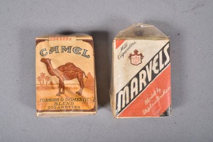US- Deux paquets de 20 cigarettes de marque Camel 