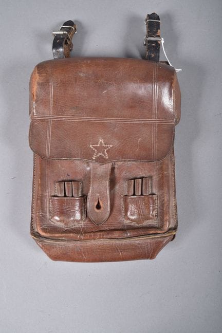 Japan—Japanese officer's leather card holder. Hand