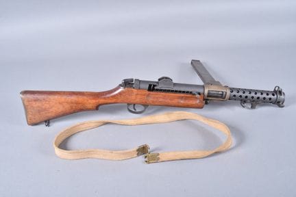 LANCHESTER Mk I* submachine gun, manufactured by S