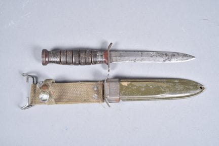 US—US M3 Imperial dagger. Leather-ringed handle, m