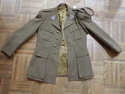 Officer's tunic from the 4th Regiment of Moroccan 