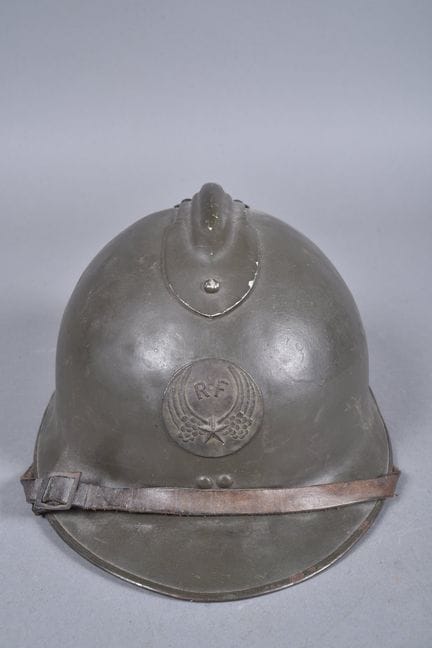 Adrian M/26 helmet with M/37 Air Force insignia. S