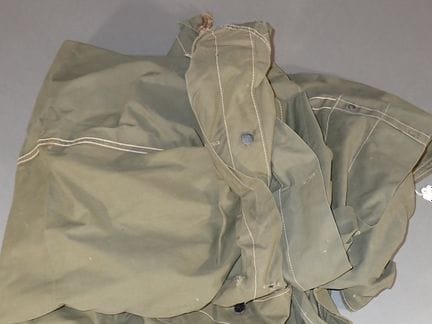 U.S. tent canvas, color OD-7, from the Fraser Prod
