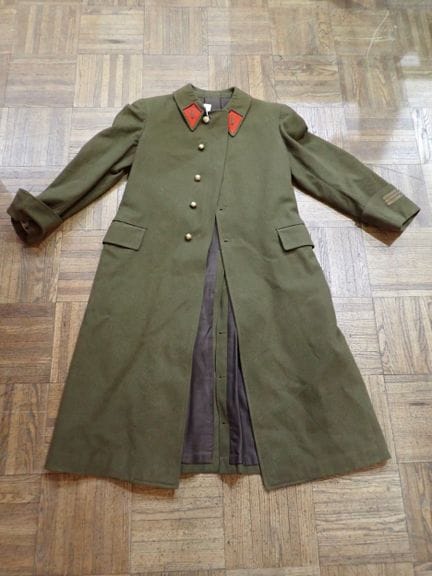 France, 1940. Tailor-made artillery captain’s coat