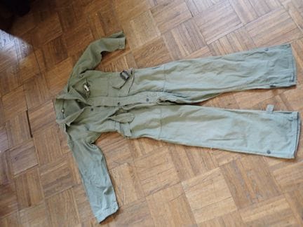 US- Combinaison en toile HBT. Taille 36 R. Petits 
