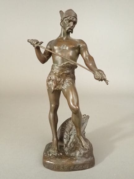 Henry FUGÈRE (1872–1944). „Vi et Armis“. Bronze mi