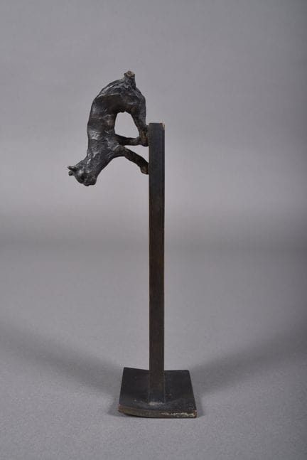 Robert GRAHAM (1938-2008). "Katze als Seiltänzerin