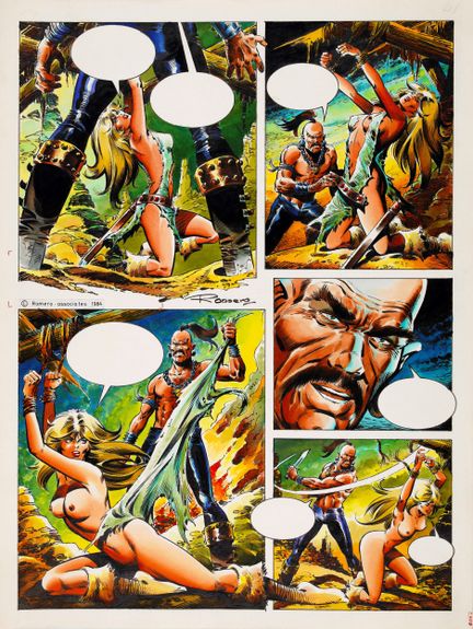 Enrique Badia Romero - Axa, 1984crayo... | Bandes dessinées: enchères