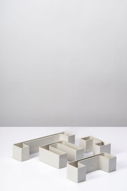 Angelo Mangiarotti - Set of vases, “Tremiti” model