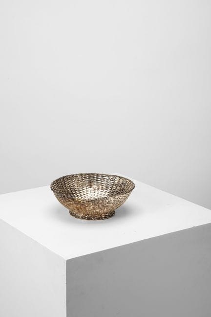 Lino Sabattini - Panier de table tressé, environ 1