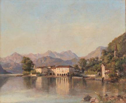 Schule aus dem 19. Jahrhundert – Luganer See, Blic