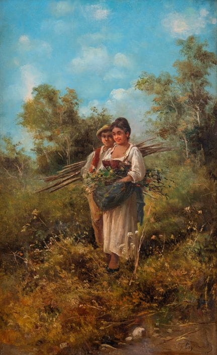 Francesco Capuano (Naples, 1854 - après 1908)  - C