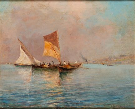Oscar Ricciardi (Neapel 1864 – 1935)  – Meeresland