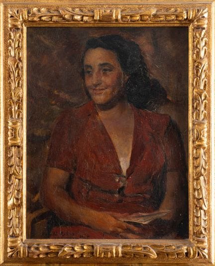 Rubens Capaldo (Paris 1908 – Naples 1998)  - Portr